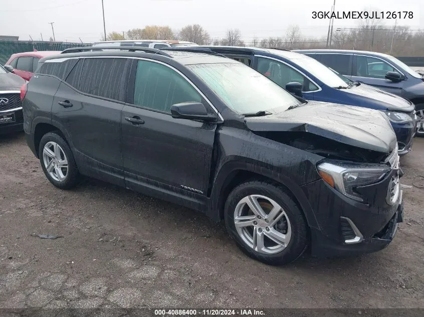 2018 GMC Terrain Sle VIN: 3GKALMEX9JL126178 Lot: 40886400