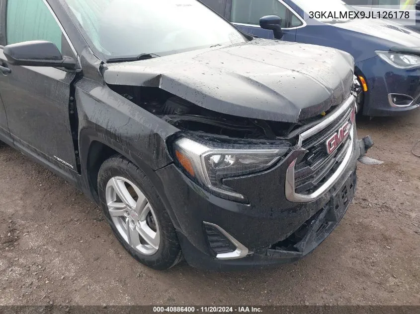 2018 GMC Terrain Sle VIN: 3GKALMEX9JL126178 Lot: 40886400