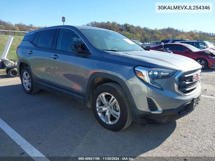 2018 GMC Terrain Sle VIN: 3GKALMEVXJL254346 Lot: 40921195