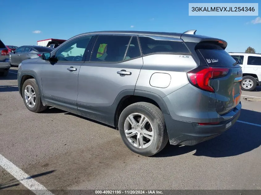 2018 GMC Terrain Sle VIN: 3GKALMEVXJL254346 Lot: 40921195