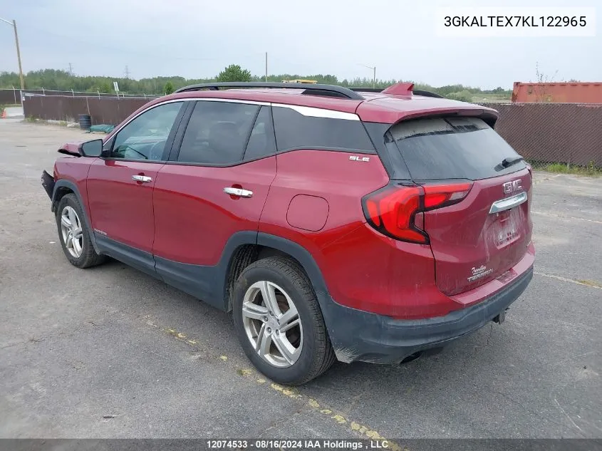 3GKALTEX7KL122965 2019 GMC Terrain