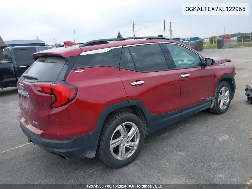 3GKALTEX7KL122965 2019 GMC Terrain