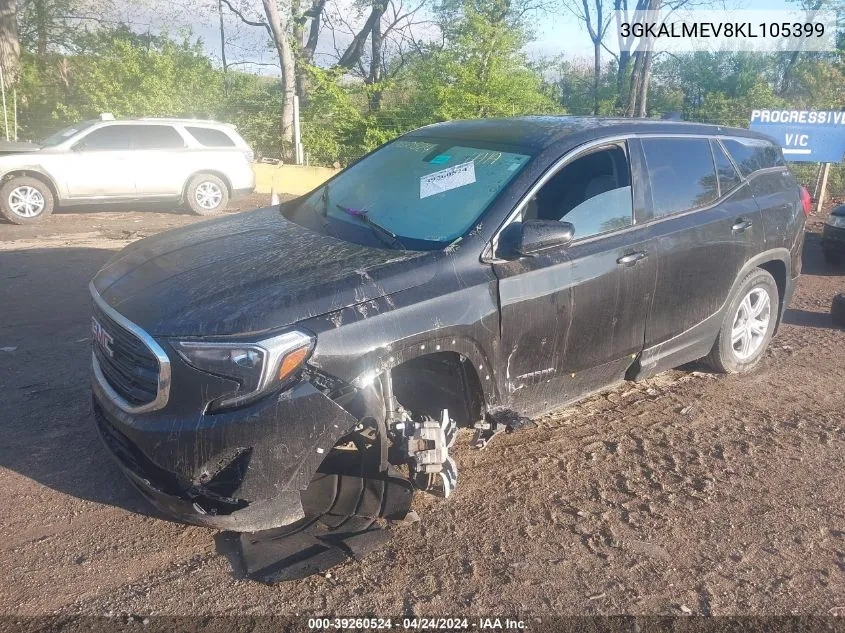 2019 GMC Terrain Sle VIN: 3GKALMEV8KL105399 Lot: 39260524