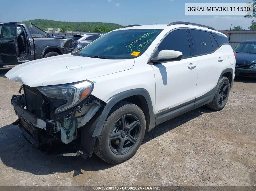 3GKALMEV3KL114530 2019 GMC Terrain Sle