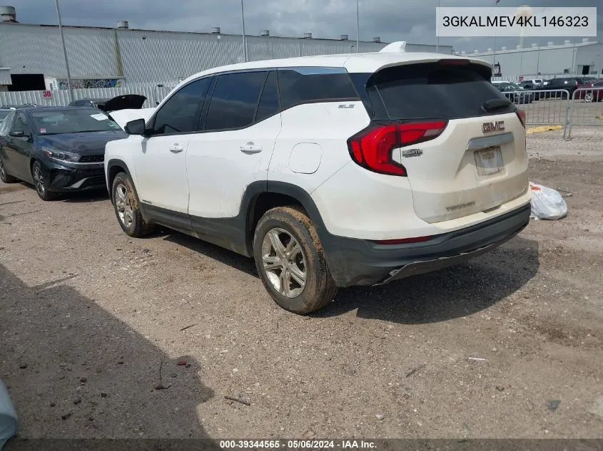 2019 GMC Terrain Sle VIN: 3GKALMEV4KL146323 Lot: 39344565