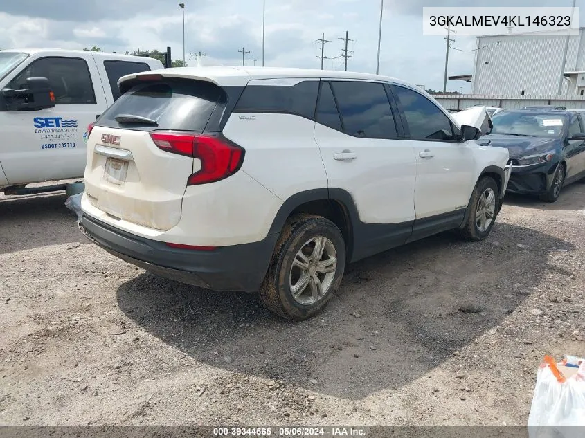 2019 GMC Terrain Sle VIN: 3GKALMEV4KL146323 Lot: 39344565