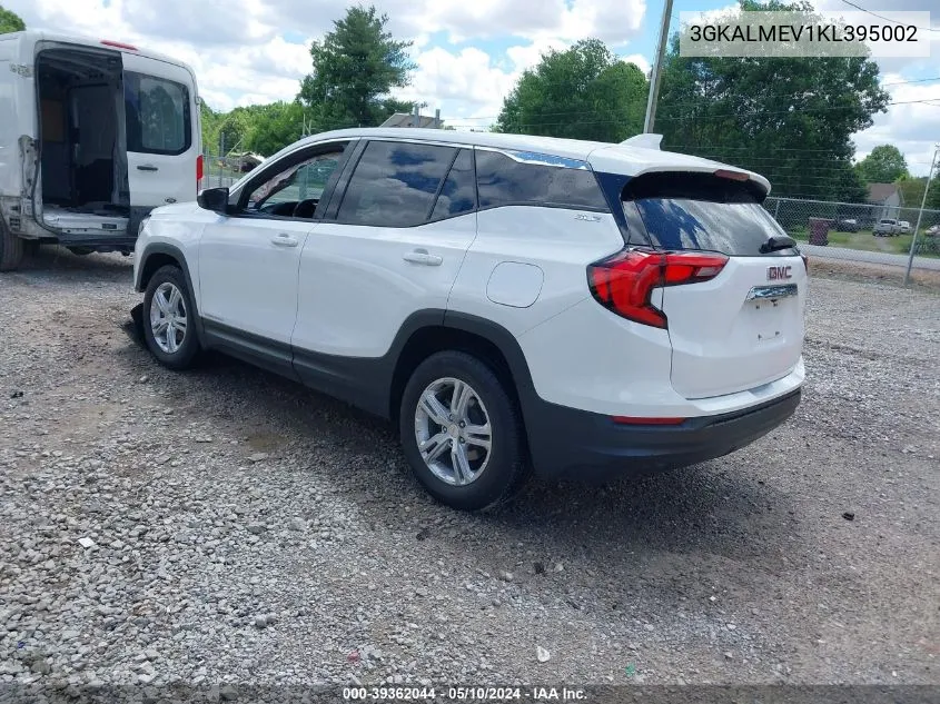 2019 GMC Terrain Sle VIN: 3GKALMEV1KL395002 Lot: 39362044