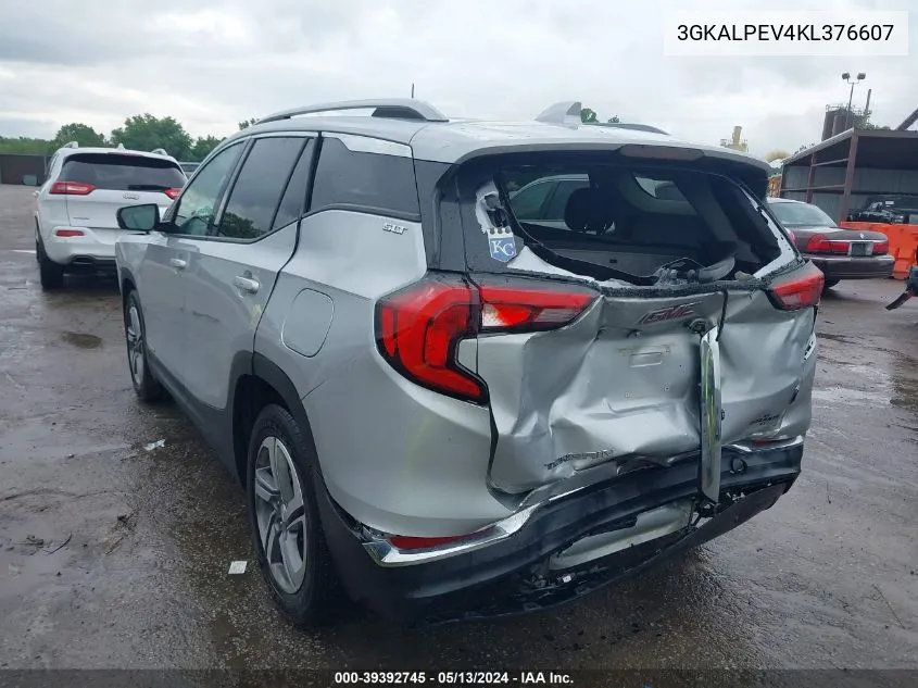 2019 GMC Terrain Slt VIN: 3GKALPEV4KL376607 Lot: 39392745