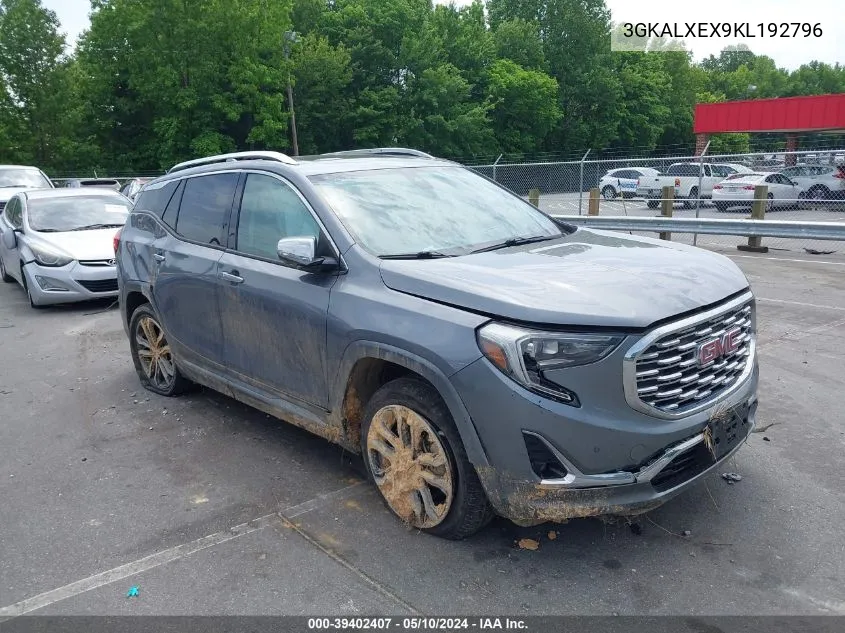 3GKALXEX9KL192796 2019 GMC Terrain Denali