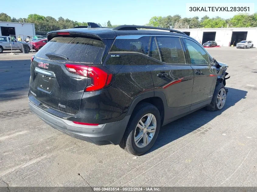 2019 GMC Terrain Sle VIN: 3GKALTEVXKL283051 Lot: 39483514