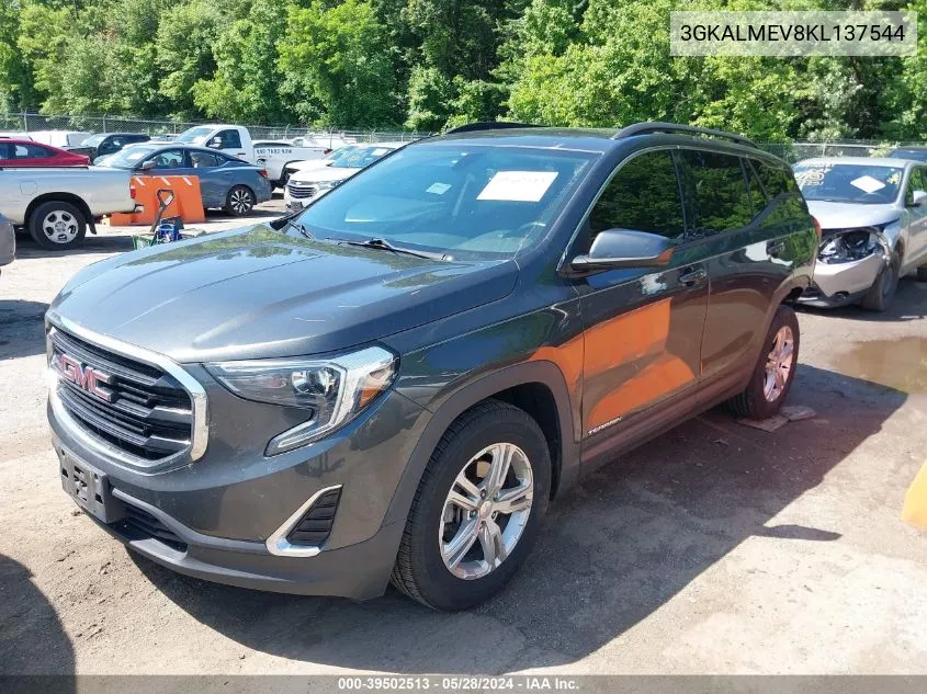 3GKALMEV8KL137544 2019 GMC Terrain Sle