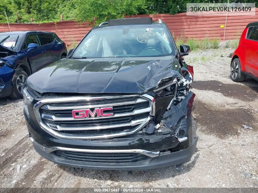 2019 GMC Terrain Slt VIN: 3GKALPEV0KL126409 Lot: 39675497