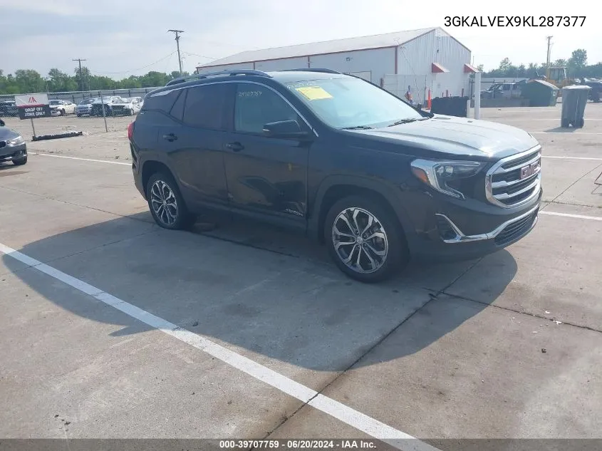 2019 GMC Terrain Slt VIN: 3GKALVEX9KL287377 Lot: 39707759