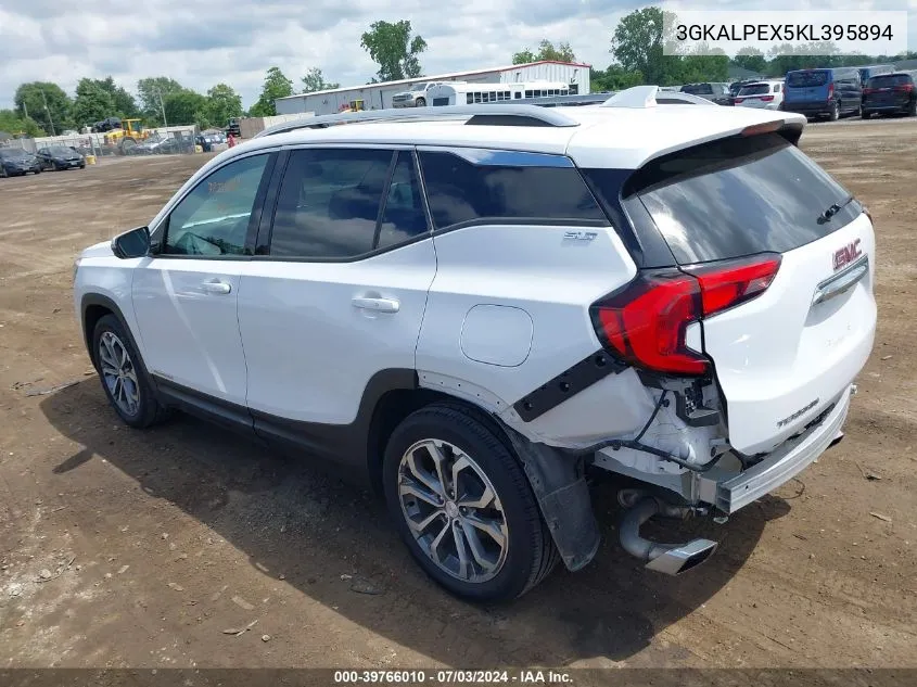 2019 GMC Terrain Slt VIN: 3GKALPEX5KL395894 Lot: 39766010