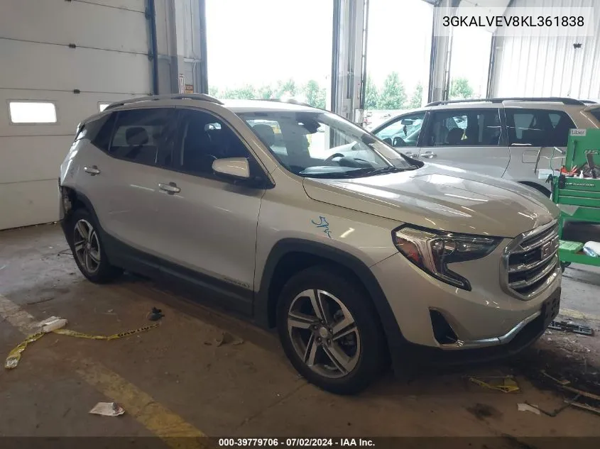 2019 GMC Terrain Slt VIN: 3GKALVEV8KL361838 Lot: 39779706