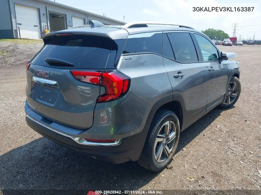 2019 GMC Terrain Slt VIN: 3GKALPEV3KL163387 Lot: 39828942