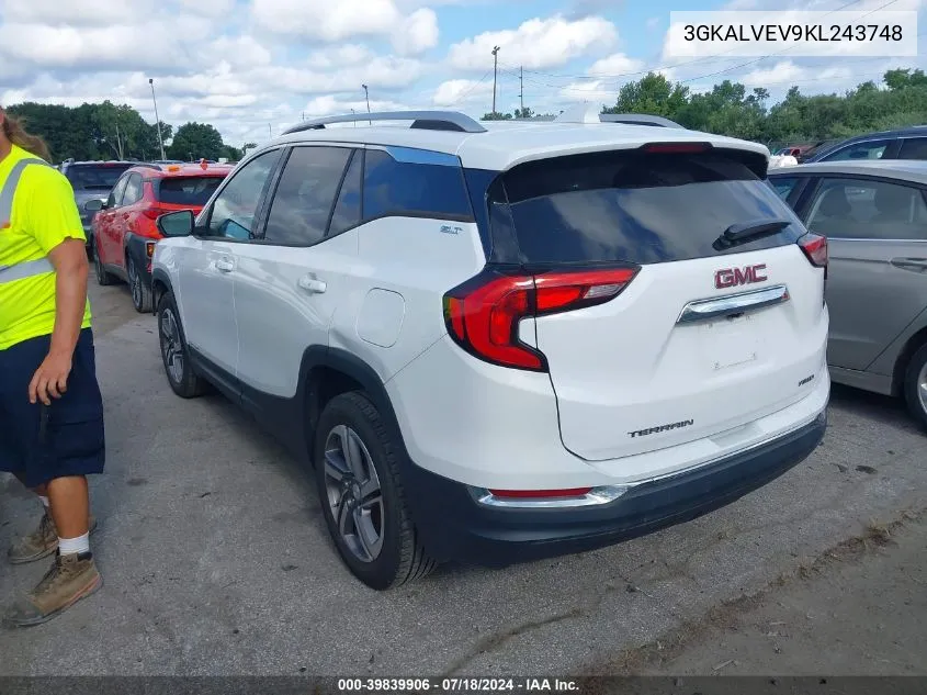 3GKALVEV9KL243748 2019 GMC Terrain Slt