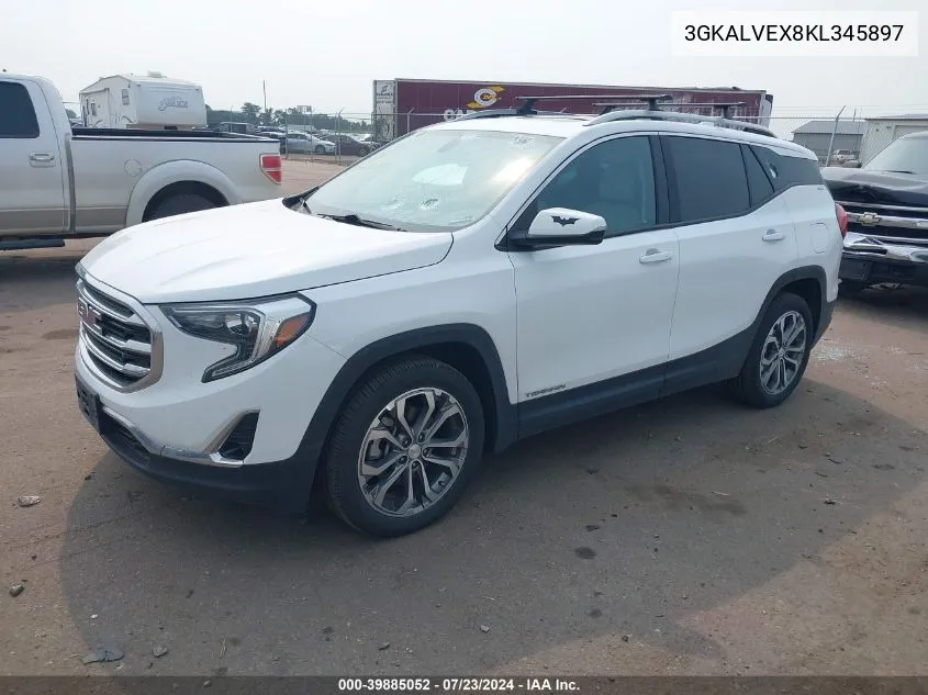 3GKALVEX8KL345897 2019 GMC Terrain Slt