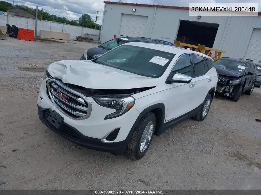 2019 GMC Terrain Sle VIN: 3GKALMEVXKL200448 Lot: 39902973