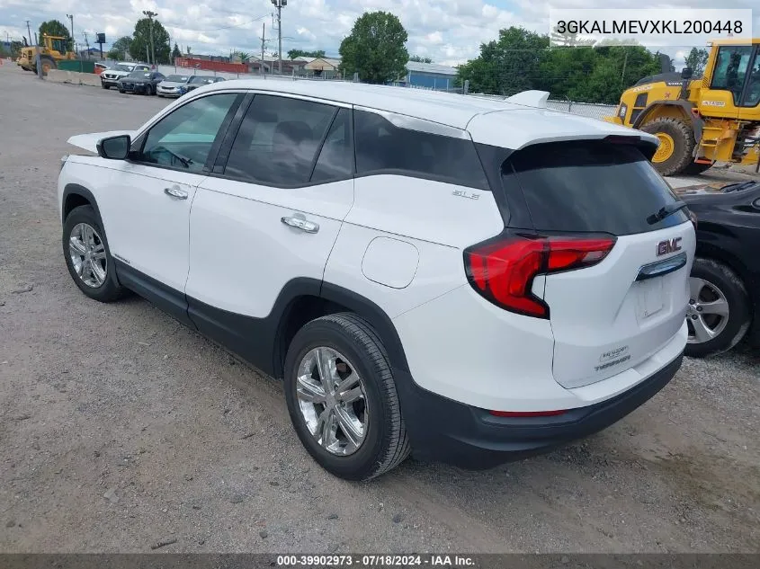 2019 GMC Terrain Sle VIN: 3GKALMEVXKL200448 Lot: 39902973