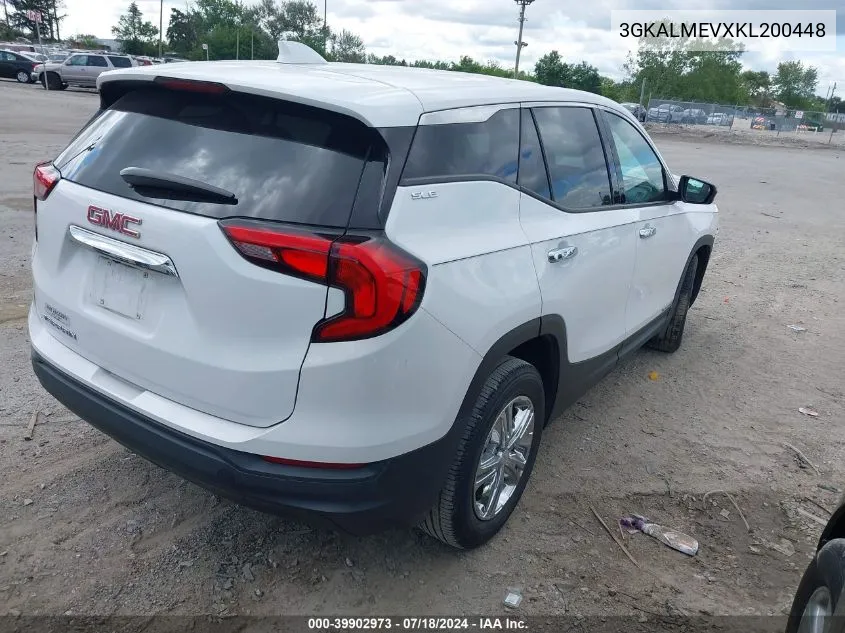 2019 GMC Terrain Sle VIN: 3GKALMEVXKL200448 Lot: 39902973