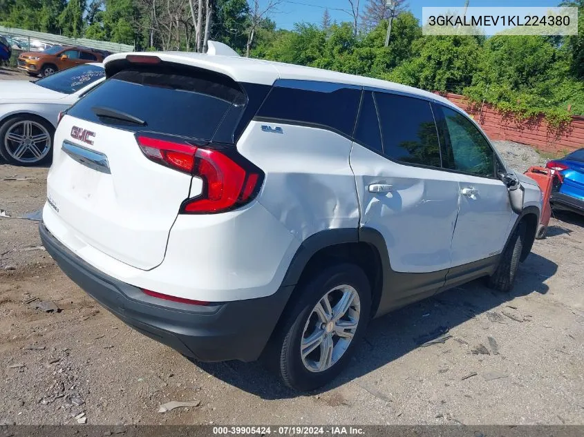 3GKALMEV1KL224380 2019 GMC Terrain Sle