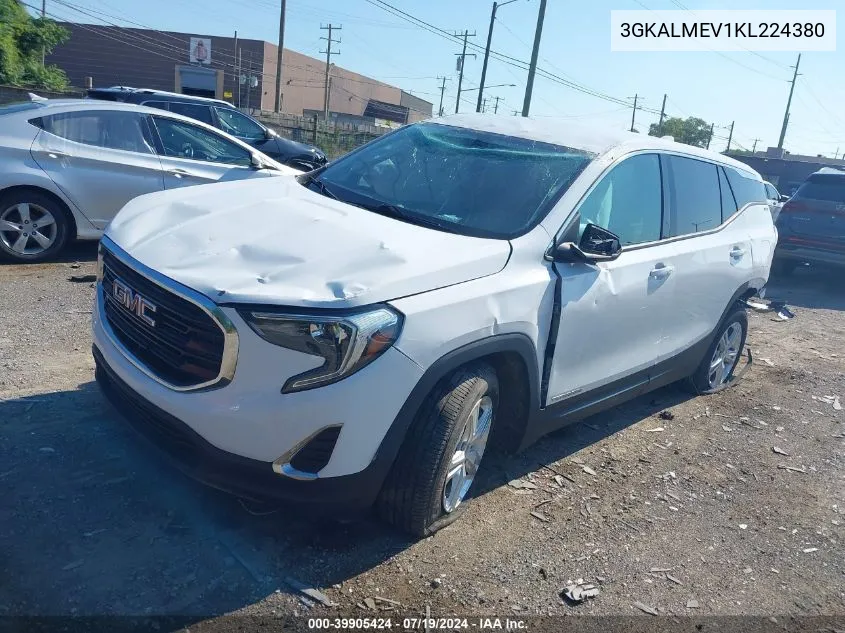 3GKALMEV1KL224380 2019 GMC Terrain Sle