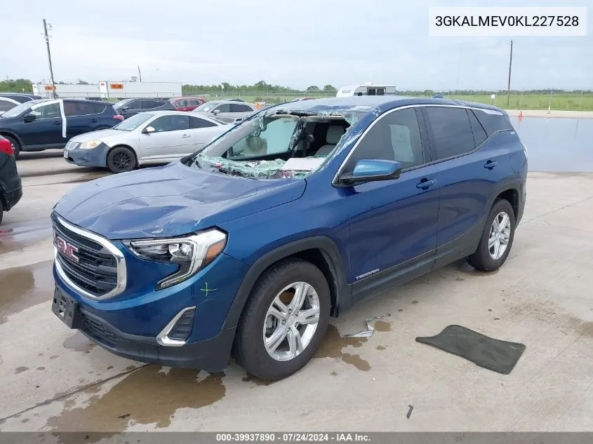 3GKALMEV0KL227528 2019 GMC Terrain Sle