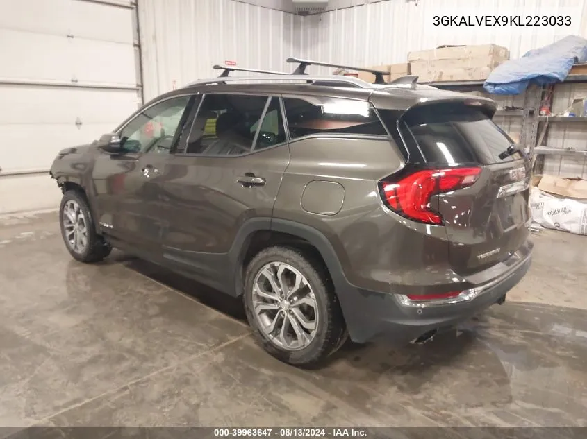 2019 GMC Terrain Slt VIN: 3GKALVEX9KL223033 Lot: 39963647