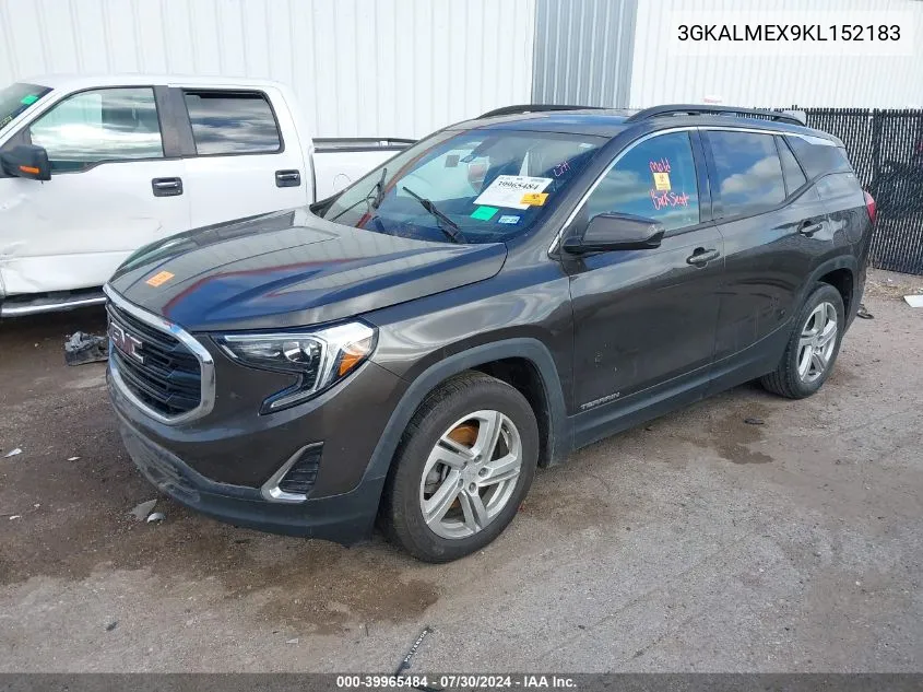 3GKALMEX9KL152183 2019 GMC Terrain Sle