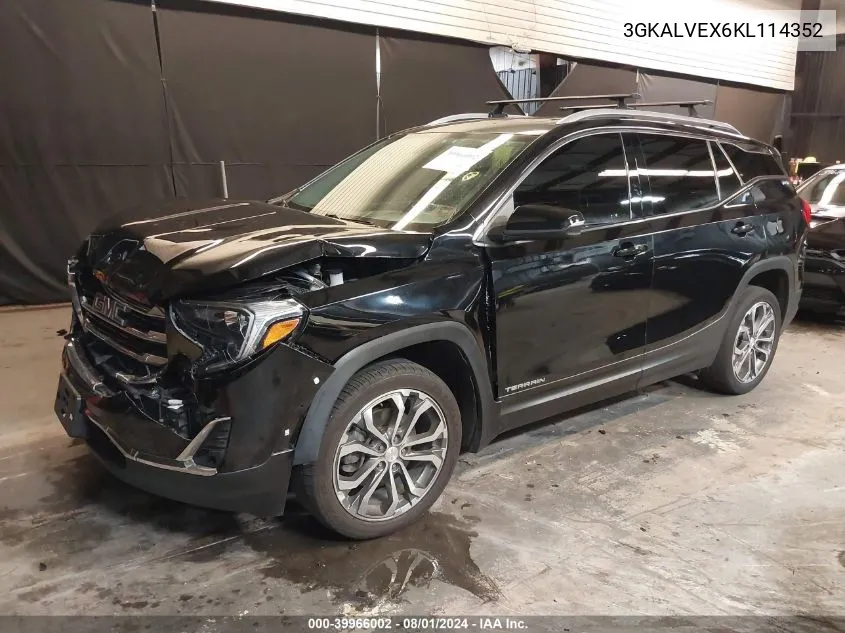 3GKALVEX6KL114352 2019 GMC Terrain Slt