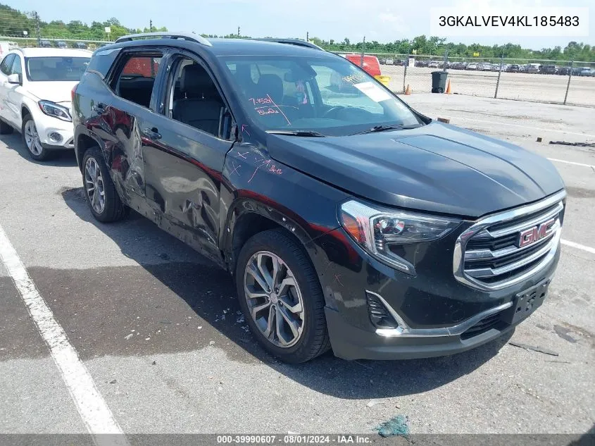 2019 GMC Terrain Slt VIN: 3GKALVEV4KL185483 Lot: 39990607