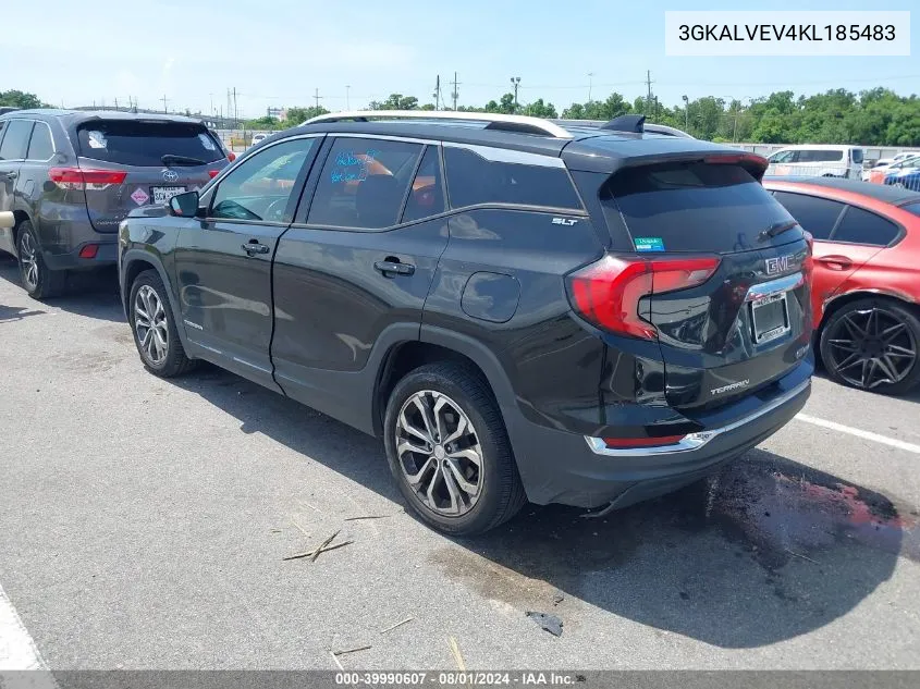 2019 GMC Terrain Slt VIN: 3GKALVEV4KL185483 Lot: 39990607