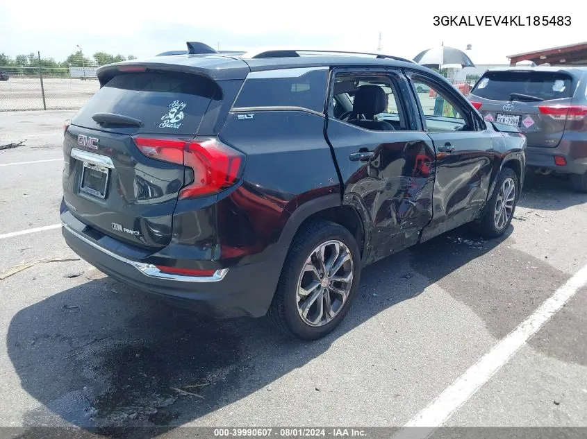 2019 GMC Terrain Slt VIN: 3GKALVEV4KL185483 Lot: 39990607