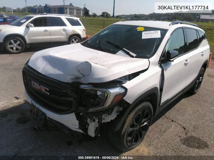 2019 GMC Terrain Sle VIN: 3GKALTEV1KL177734 Lot: 39991619