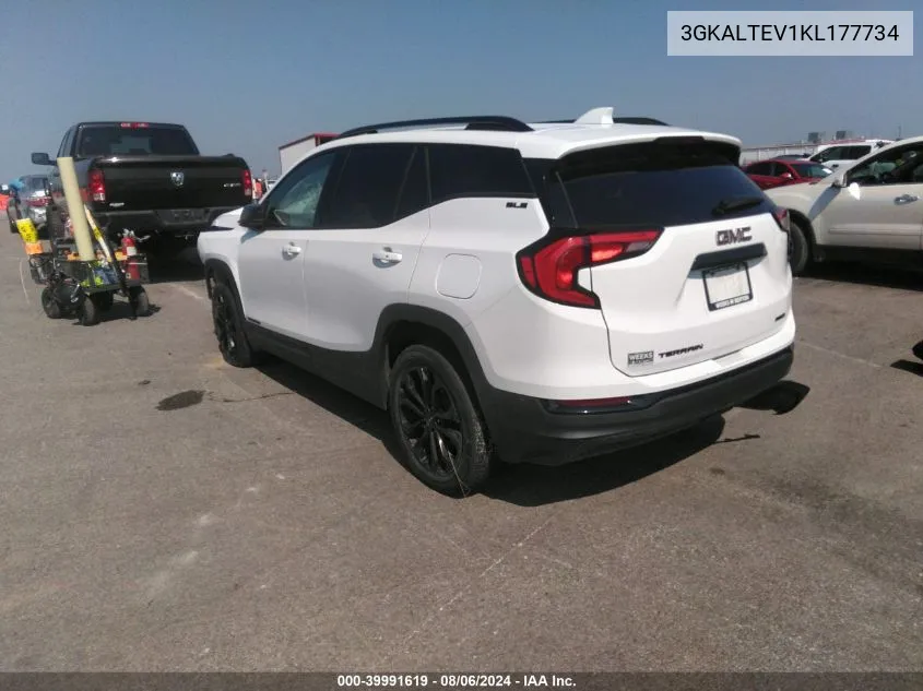 2019 GMC Terrain Sle VIN: 3GKALTEV1KL177734 Lot: 39991619