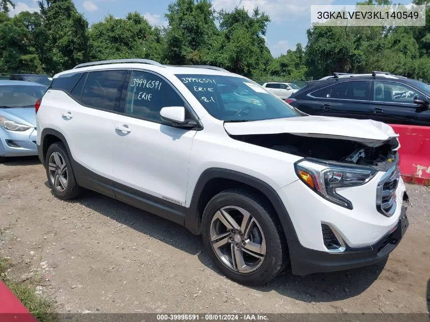 3GKALVEV3KL140549 2019 GMC Terrain Slt