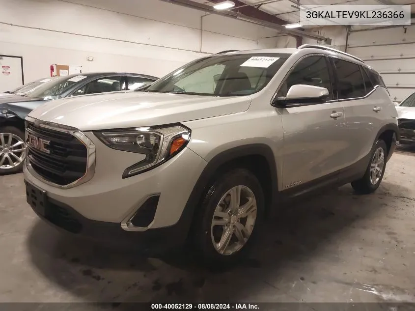 2019 GMC Terrain Sle VIN: 3GKALTEV9KL236366 Lot: 40052129