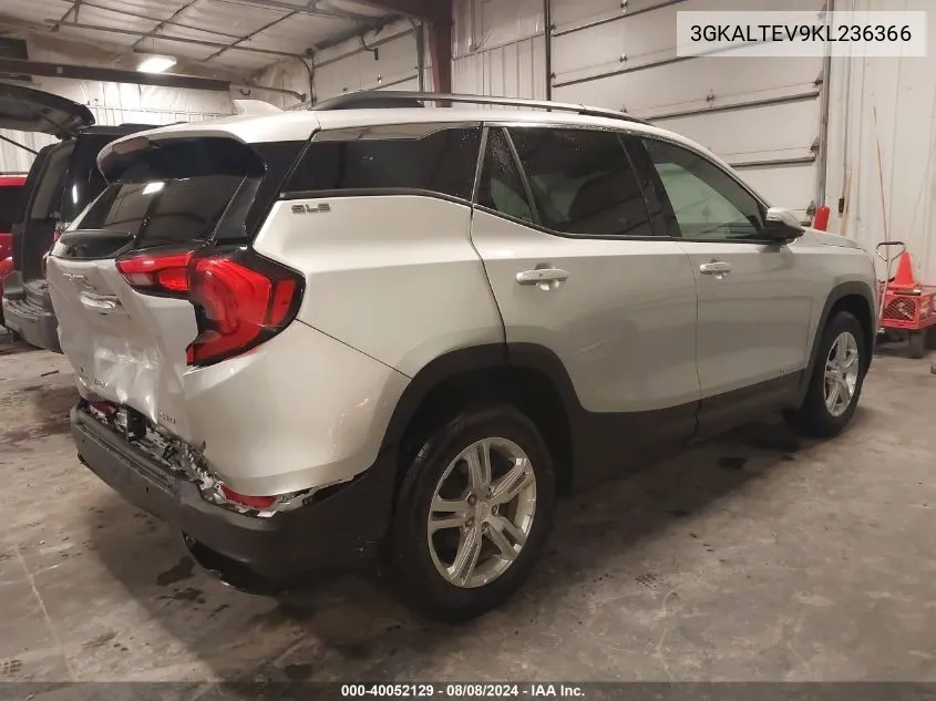 2019 GMC Terrain Sle VIN: 3GKALTEV9KL236366 Lot: 40052129