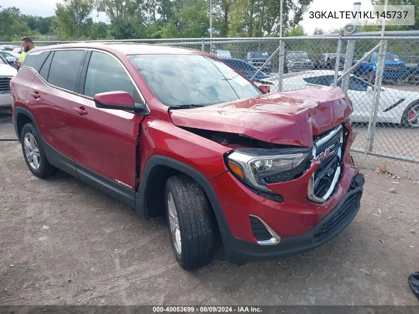 2019 GMC Terrain Sle VIN: 3GKALTEV1KL145737 Lot: 40053699