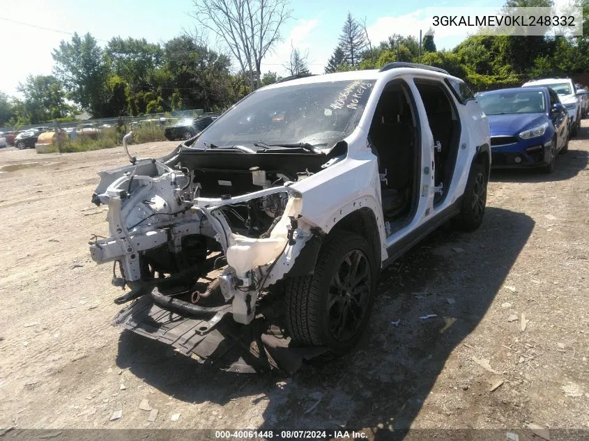 3GKALMEV0KL248332 2019 GMC Terrain Sle