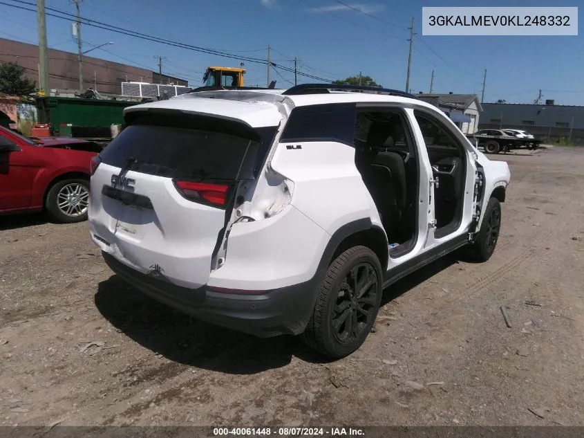 3GKALMEV0KL248332 2019 GMC Terrain Sle