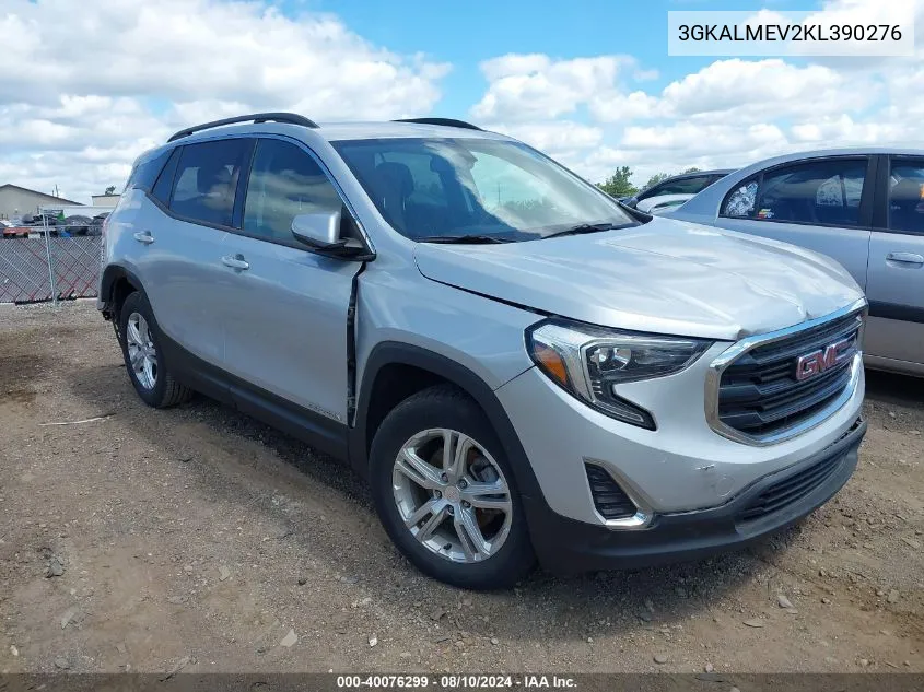 2019 GMC Terrain Sle VIN: 3GKALMEV2KL390276 Lot: 40076299