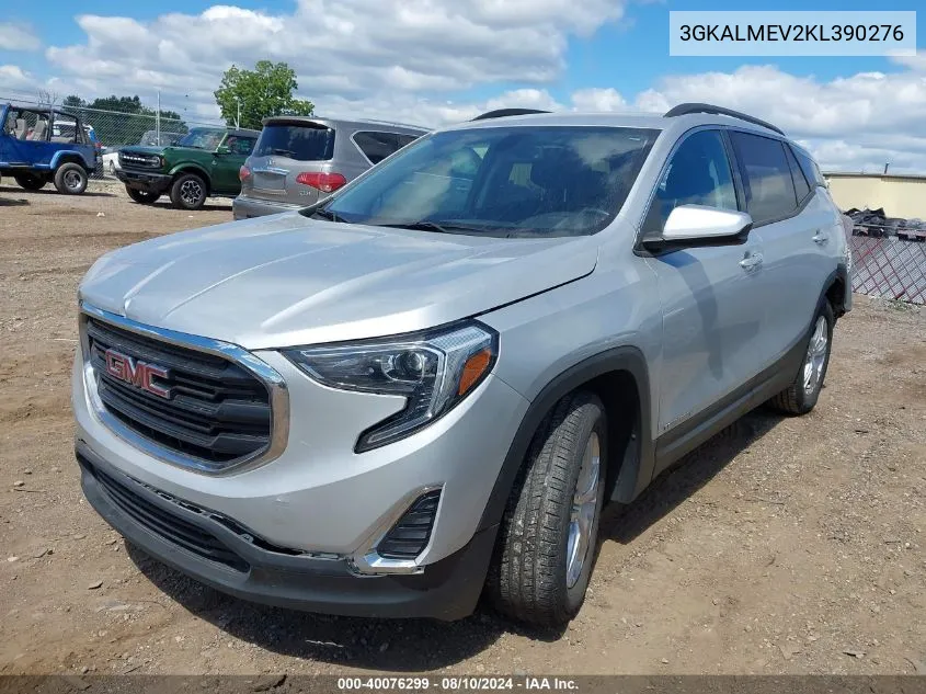 2019 GMC Terrain Sle VIN: 3GKALMEV2KL390276 Lot: 40076299