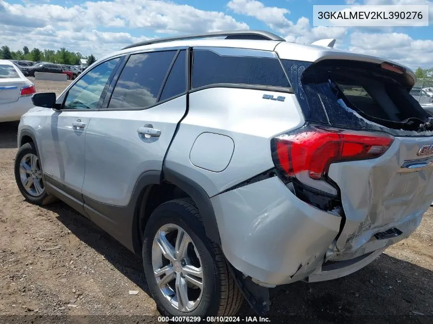 2019 GMC Terrain Sle VIN: 3GKALMEV2KL390276 Lot: 40076299