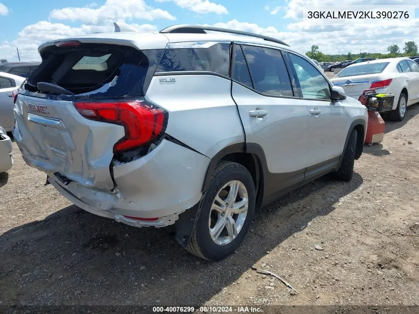 2019 GMC Terrain Sle VIN: 3GKALMEV2KL390276 Lot: 40076299