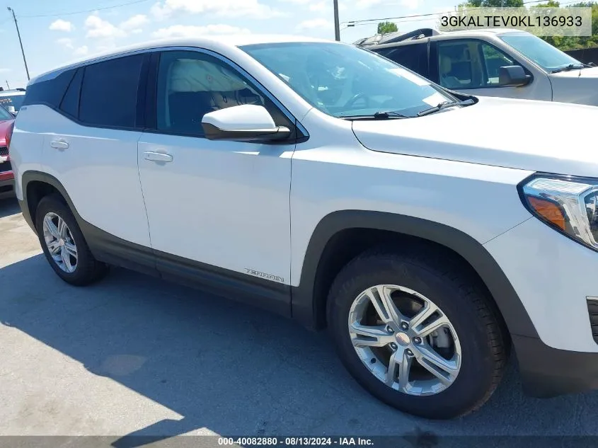 3GKALTEV0KL136933 2019 GMC Terrain Sle