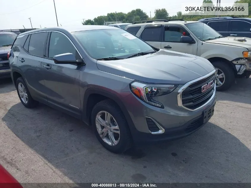 2019 GMC Terrain Sle VIN: 3GKALTEV9KL356166 Lot: 40088813