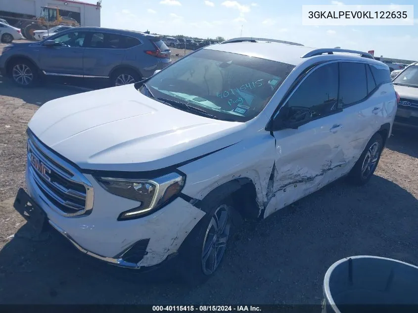 3GKALPEV0KL122635 2019 GMC Terrain Slt