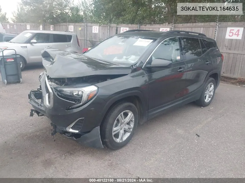 3GKALTEV0KL164635 2019 GMC Terrain Sle